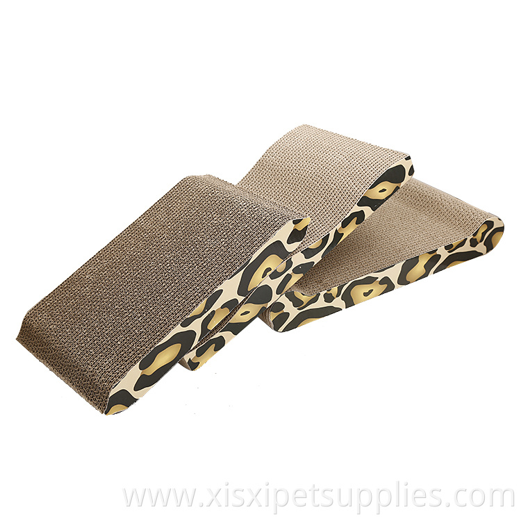 Cardboard Recyclable Corrugated Scratching Pad Scratch-resistant Bed Cat Scratcher Cardboard